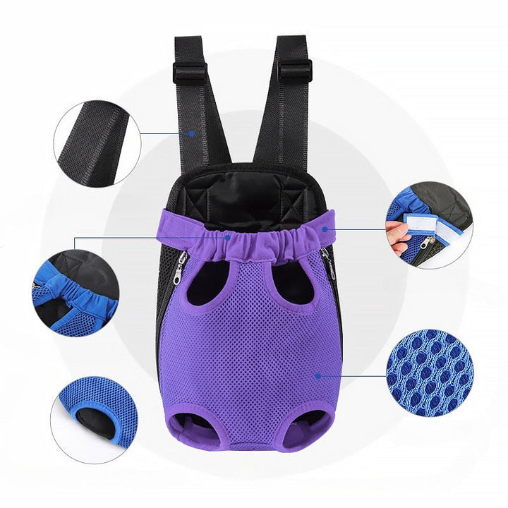 The Ultimate Travel Companion: Breathable Pet Front Carrier Backpack