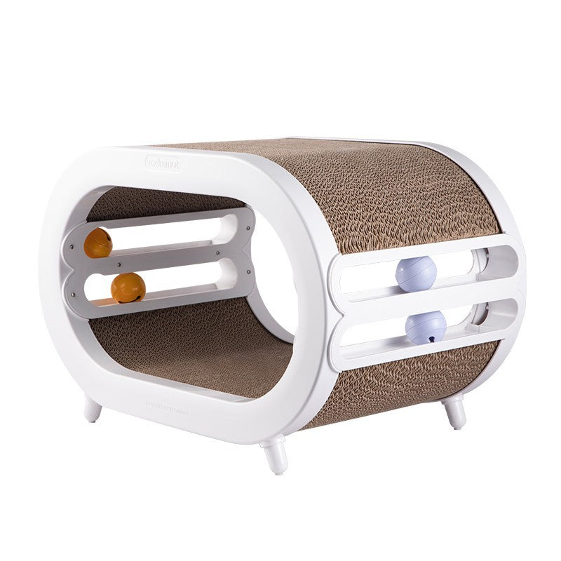 Enhance Your Cat's Playtime with the Pet Scratch Board Nest Villa Toy